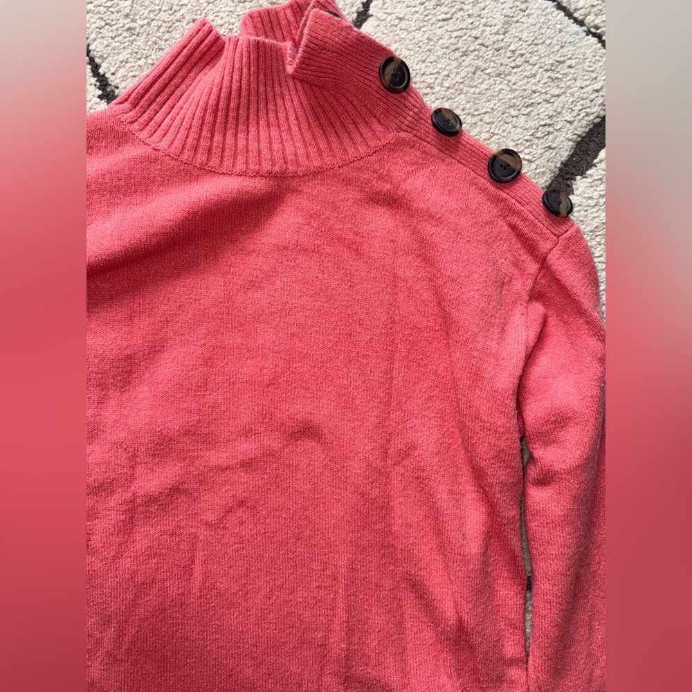 Anthropologie Margarita Pink Tunic Sweater - Picture 4 of 7